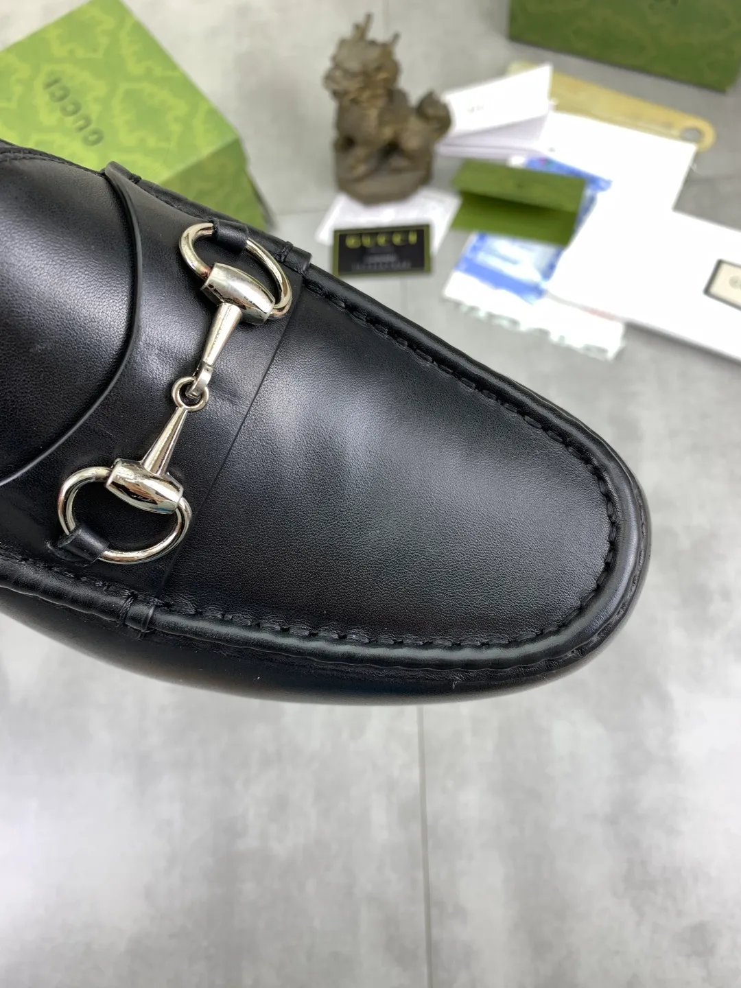 Men's men's shoes 💰P540 [New style] Water-dyed cowhide 💰💎💎💎 [Gucci] Gucci high-end men's formal business leather shoes, original order 1:1 authentic goods! Original imported high-end washed calfskin, original metal buckle, imported first-layer cowhide lining for feet, original outsole, men's shoe size: 38-44, multiple colors available